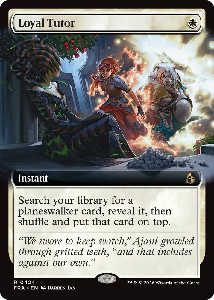Loyal Tutor 424 (Reality Fracture)  - Foil