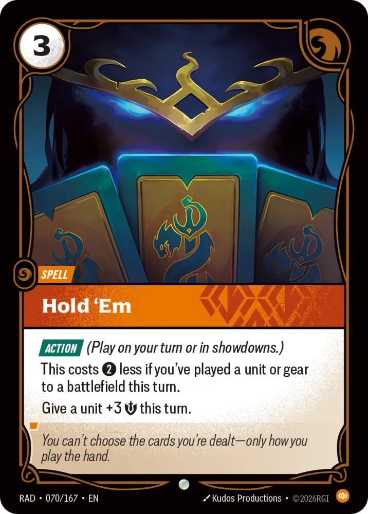 Hold Em 070/167 (Radiance) 
