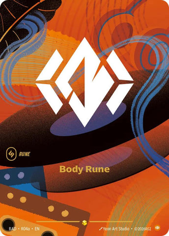 Body Rune R04a R04a (Radiance)  - Foil