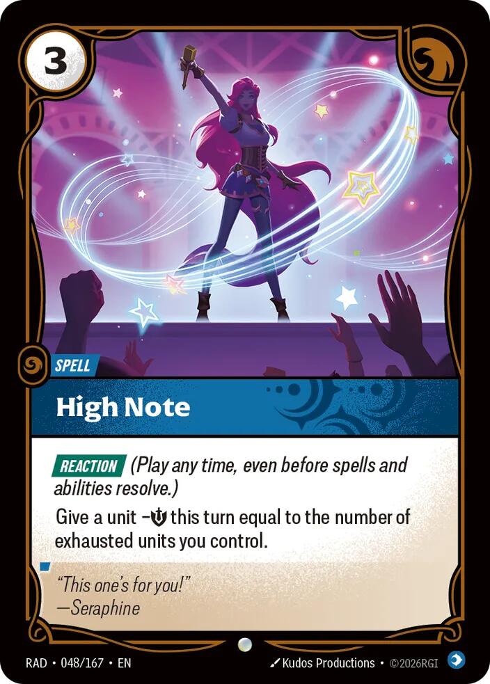 High Note 048/167 (Radiance) 