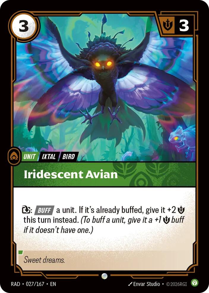 Iridescent Avian 027/167 (Radiance) 