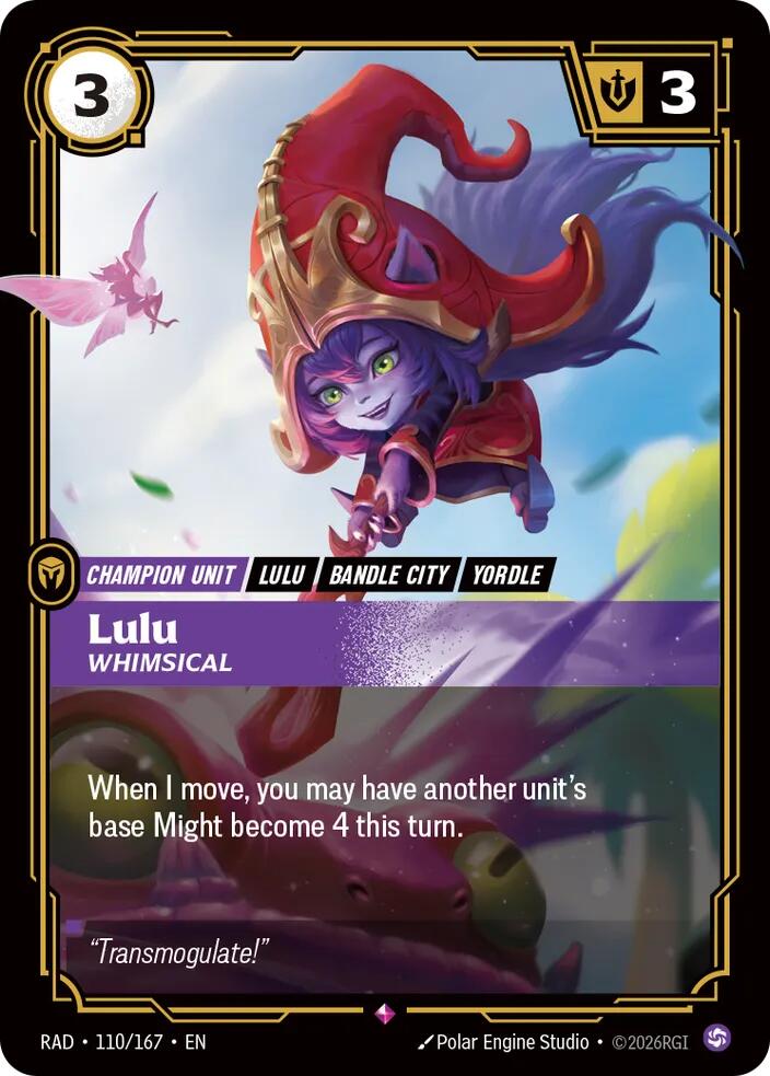 Lulu Whimsical 110/167 (Radiance)  - Foil