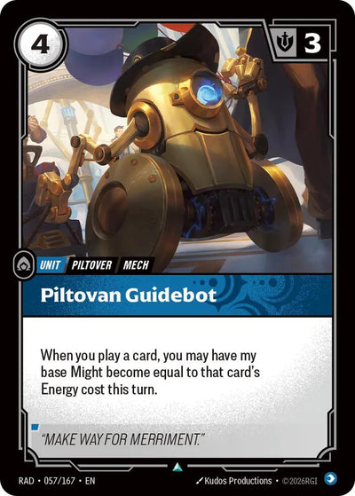 Piltovan Guidebot 057/167 (Radiance) 
