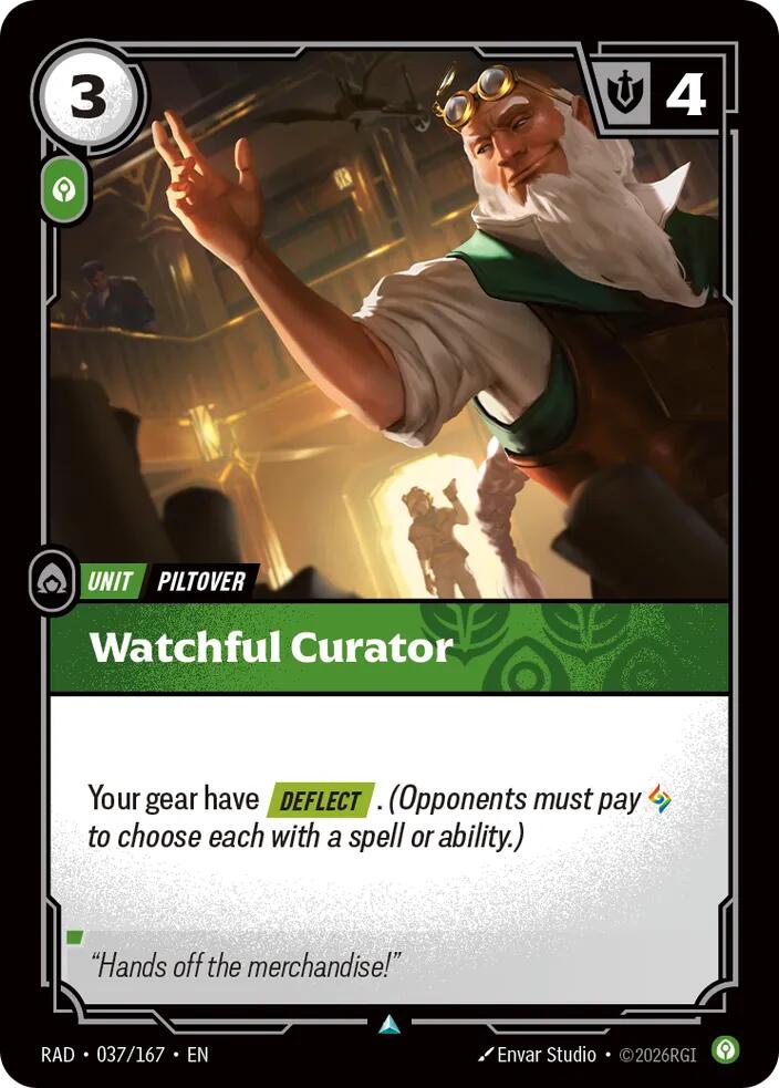 Watchful Curator 037/167 (Radiance) 