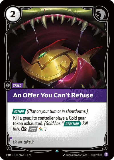 An Offer You Cant Refuse 101/167 (Radiance) 
