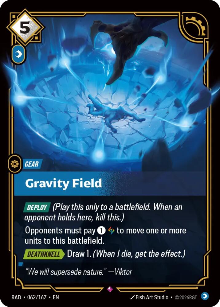 Gravity Field 062/167 (Radiance)  - Foil
