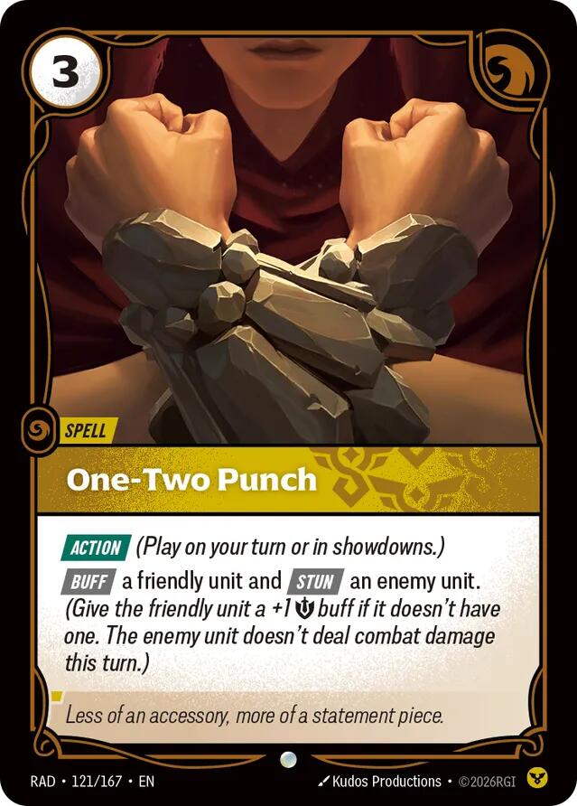 One Two Punch 121/167 (Radiance) 