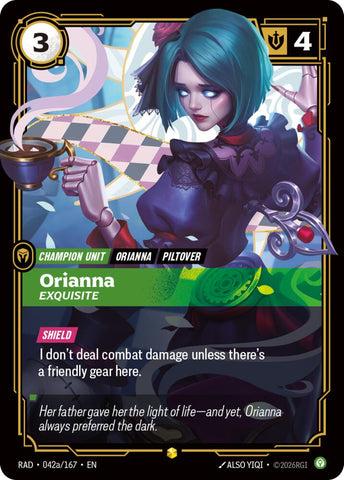 Orianna Exquisite Alternate Art 042a/167 (Radiance)  - Foil