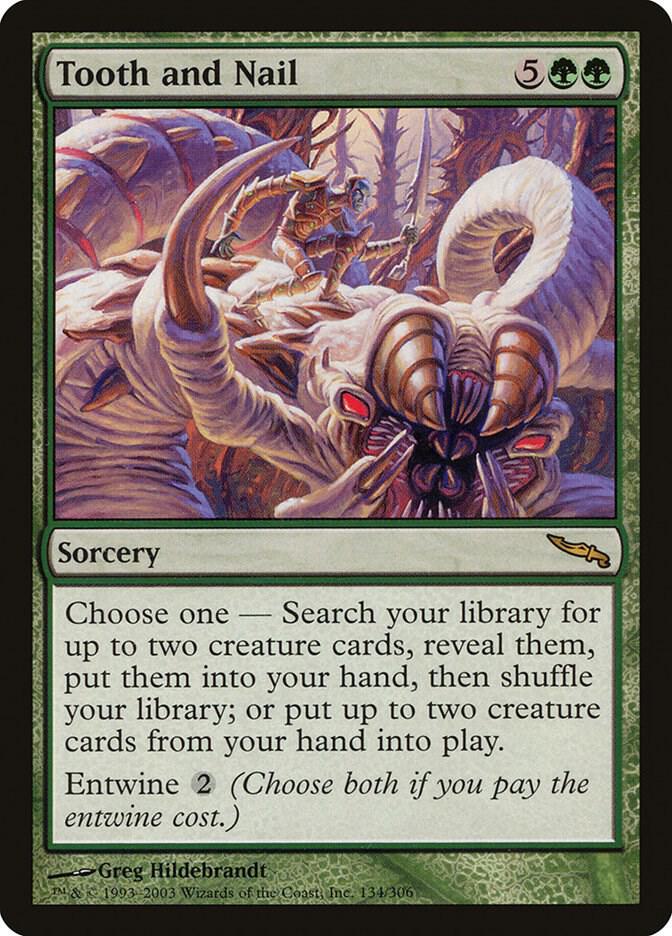 Tooth and Nail (Mirrodin) 