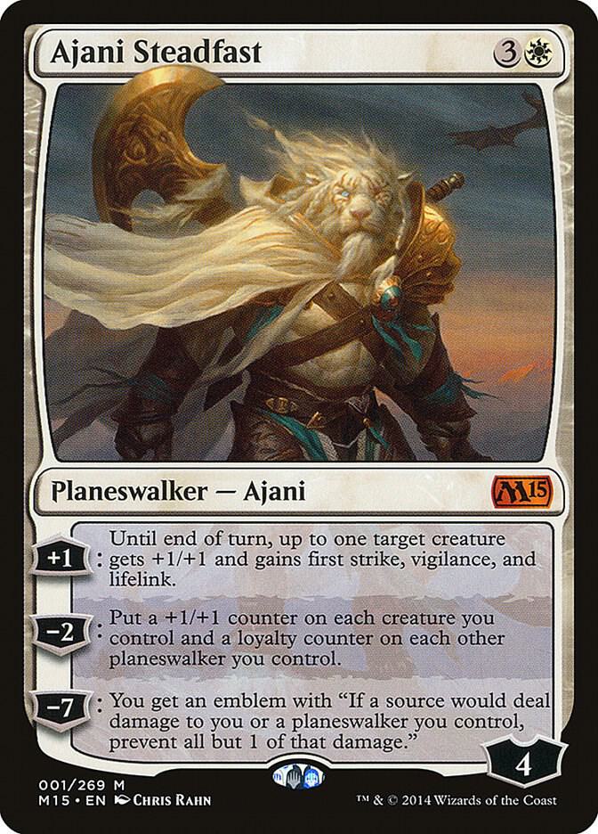 Ajani Steadfast (Magic 2015 (M15)) 