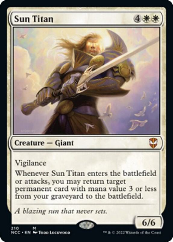 Sun Titan (Commander: Streets of New Capenna) 