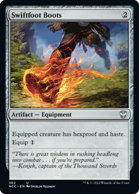 Swiftfoot Boots (Commander: Streets of New Capenna) 