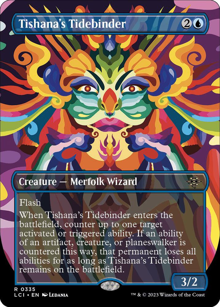 Tishanas Tidebinder 335 (The Lost Caverns of Ixalan)  - Borderless Foil