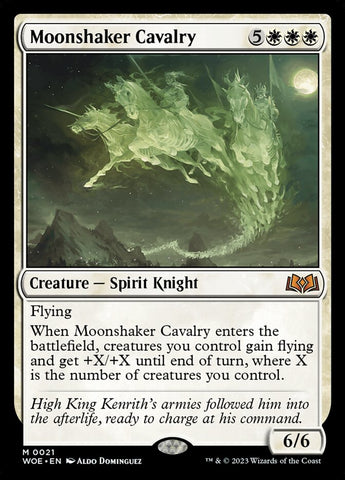 Moonshaker Cavalry (Wilds of Eldraine) 