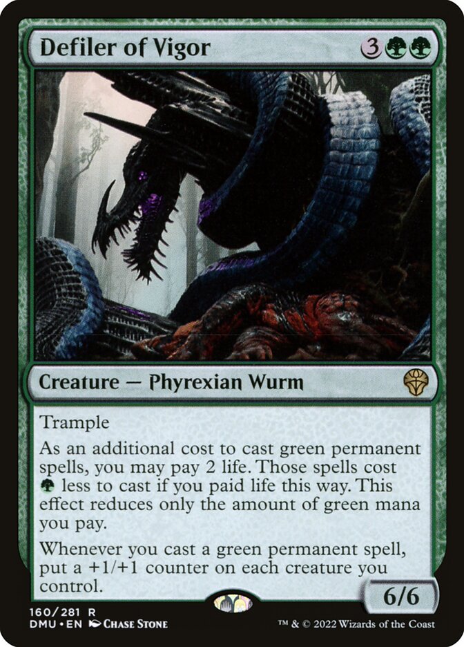 Defiler of Vigor (Dominaria United)  - Foil