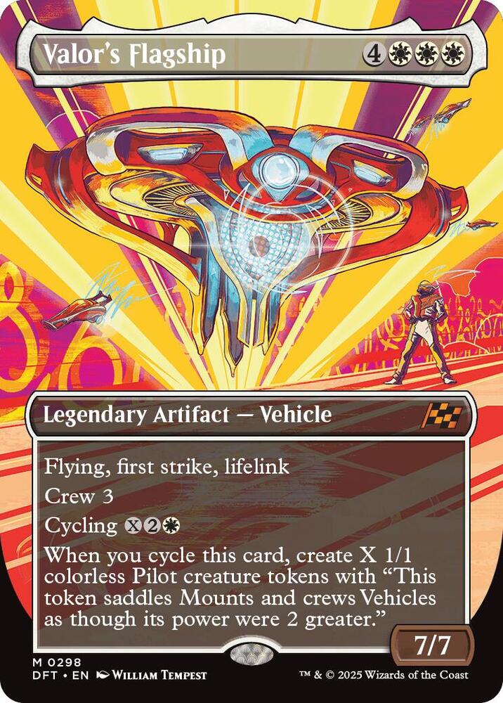 Valors Flagship Borderless (Aetherdrift)  - Foil