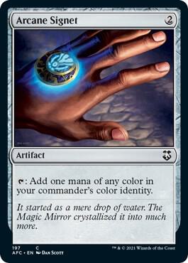 Arcane Signet (Commander: Adventures in the Forgotten Realms) 