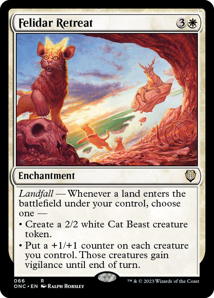 Felidar Retreat (Commander: Phyrexia: All Will Be One) 