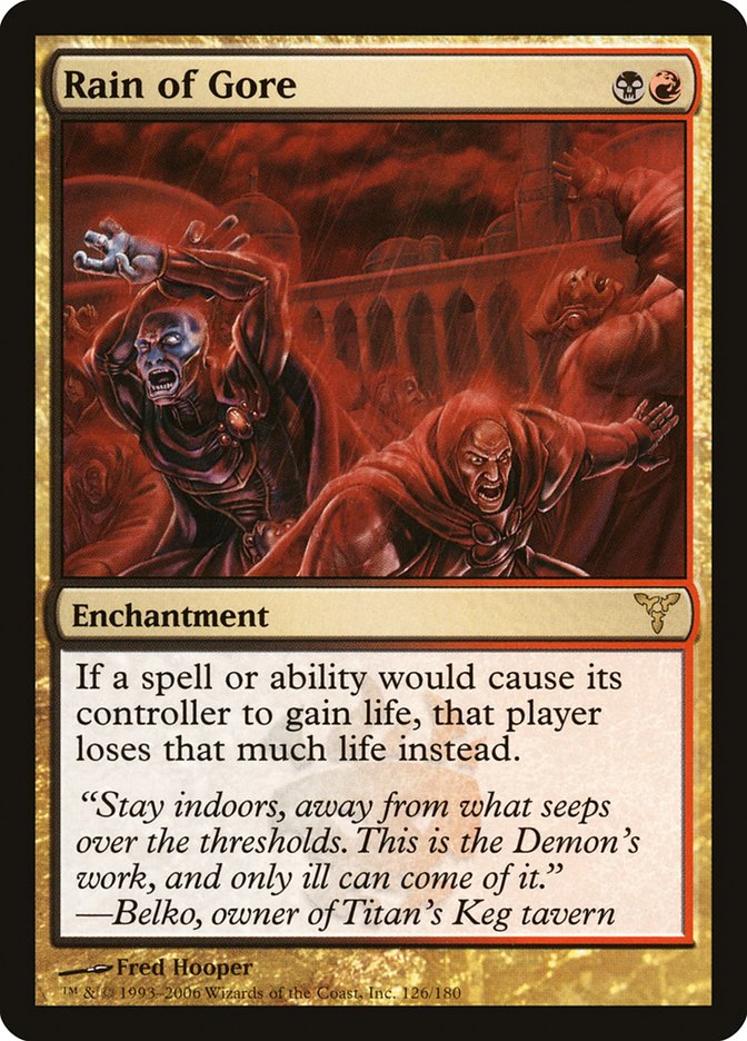 Rain of Gore 126 (Dissension) 
