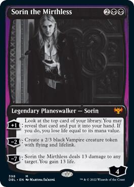 Sorin the Mirthless 398 (Innistrad: Double Feature) 