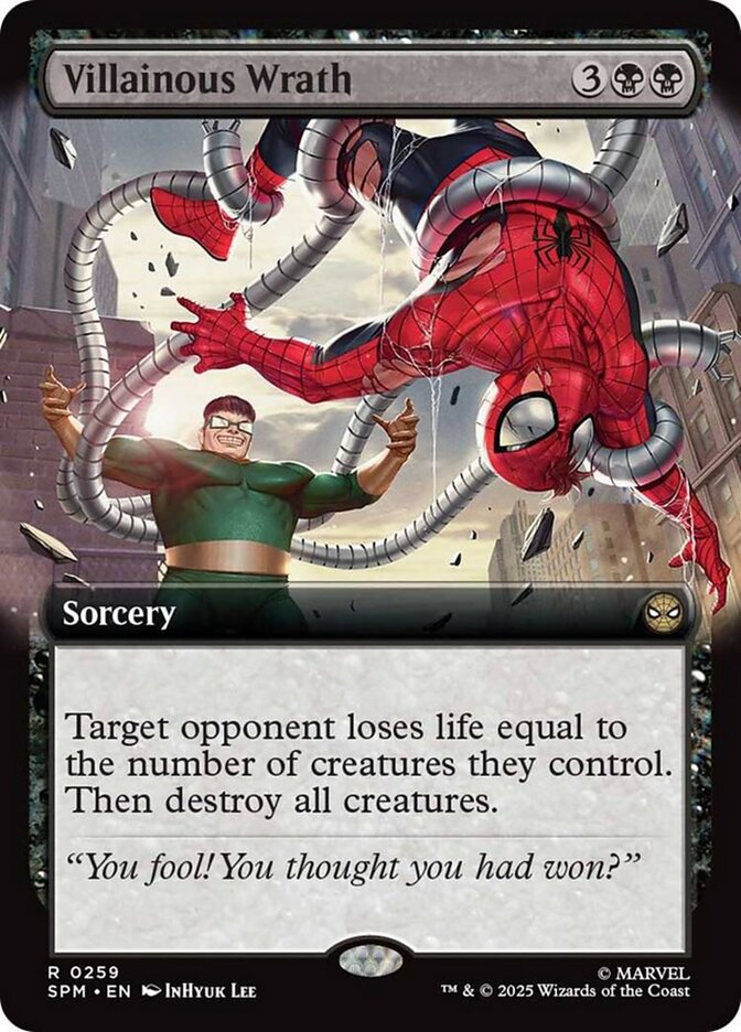 Villainous Wrath (Marvel's Spider-Man)  - Foil