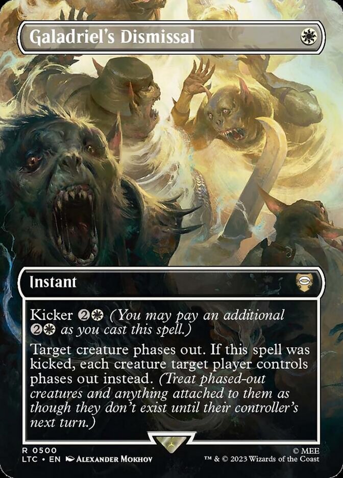 Galadriel's Dismissal (Commander: The Lord of the Rings: Tales of Middle-earth)  - Foil