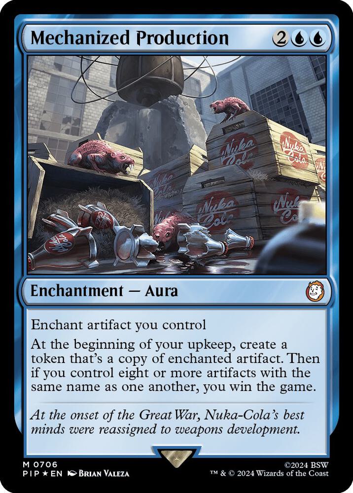 Mechanized Production Surge Foil (Universes Beyond: Fallout)  - Foil