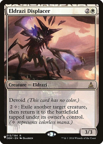 Eldrazi Displacer OGW-13/5075 (The List Reprints) 