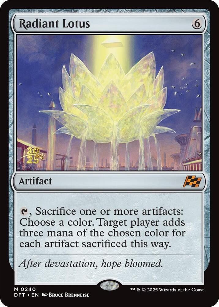 Radiant Lotus (Prerelease Cards)  - Foil