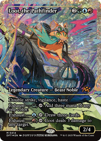 Loot the Pathfinder Showcase Fracture Foil (Aetherdrift)  - undefined