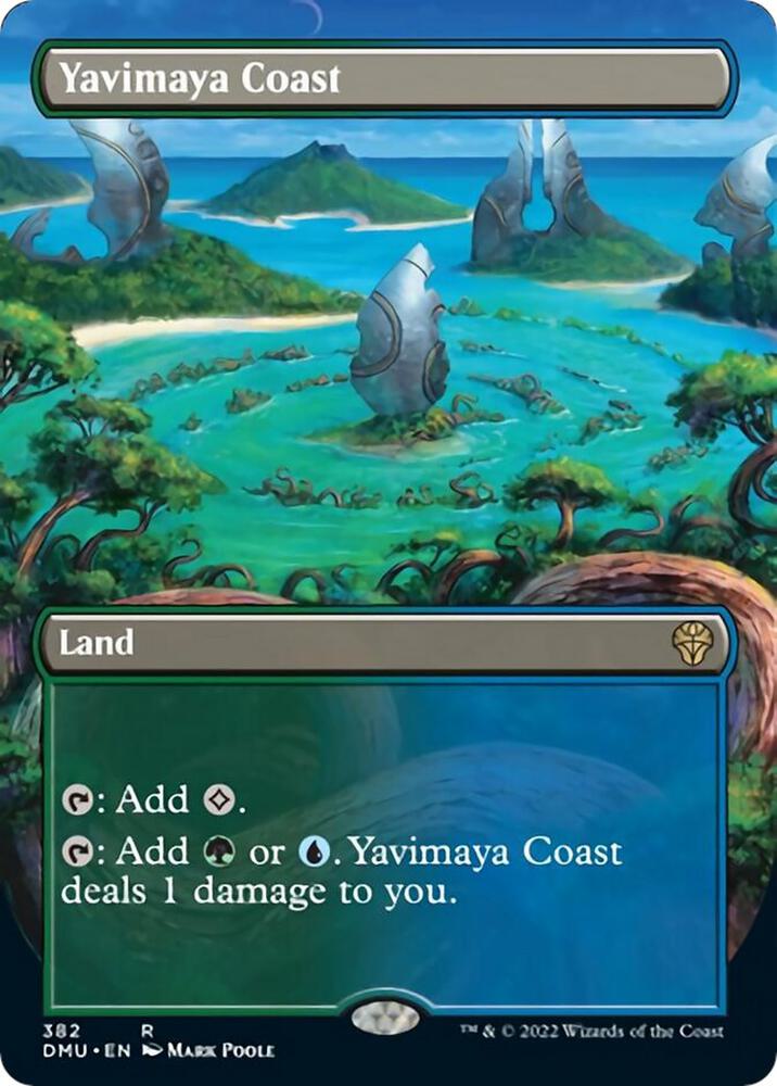 Yavimaya Coast Borderless (Dominaria United) 