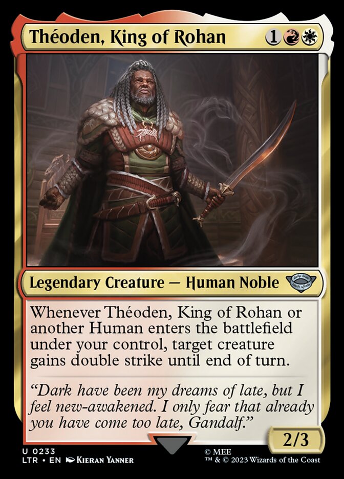 Théoden, King of Rohan (Universes Beyond: The Lord of the Rings: Tales of Middle-earth) 