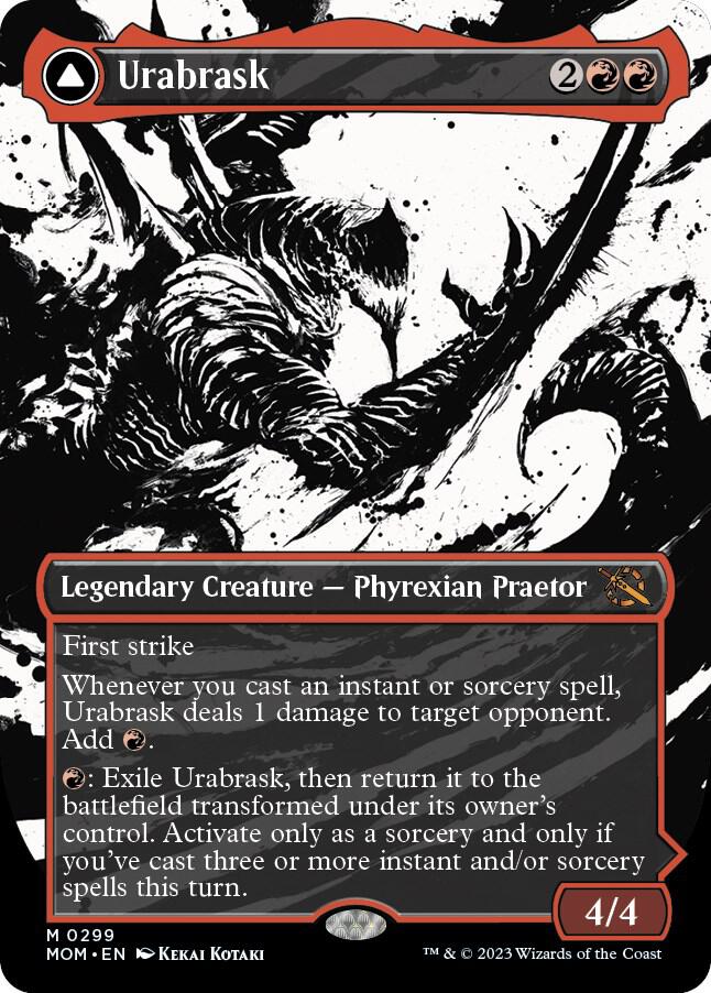 Urabrask // The Great Work 299/291 (March of the Machine)  - Borderless