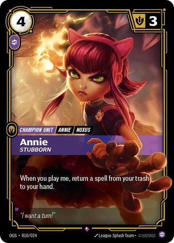 Annie Stubborn (Origins: Proving Grounds) 