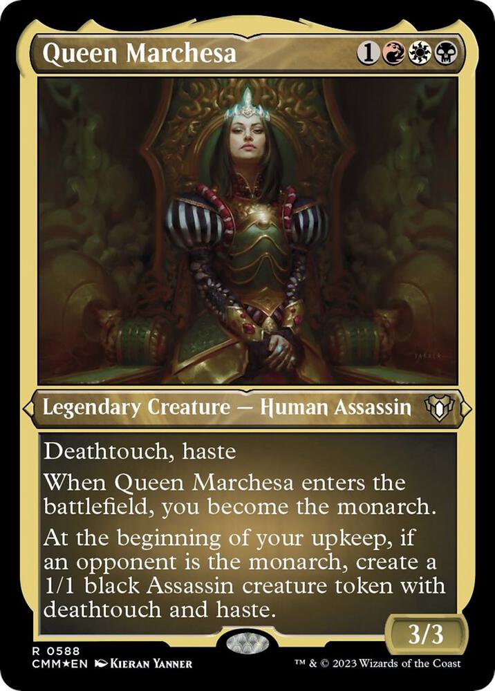 Queen Marchesa Foil Etched (Commander Masters)  - Foil