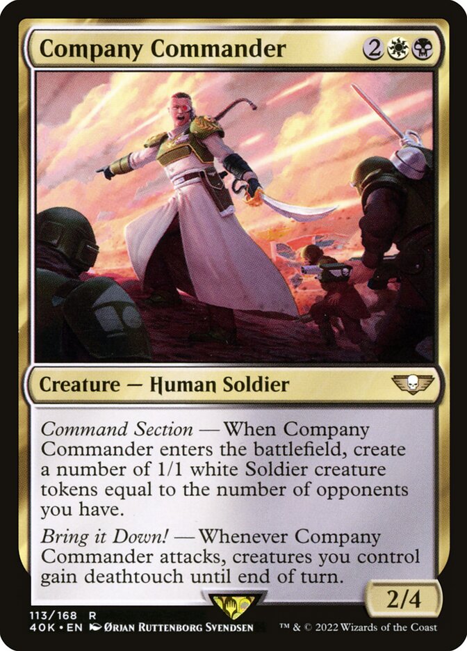 Company Commander 113/617 (Universes Beyond: Warhammer 40,000) 