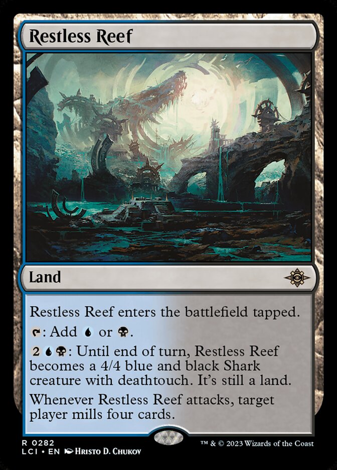 Restless Reef (The Lost Caverns of Ixalan)  - Foil