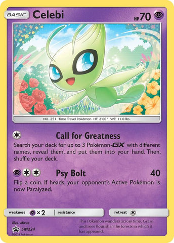 Celebi SM224 (SM Promos)  - Holofoil