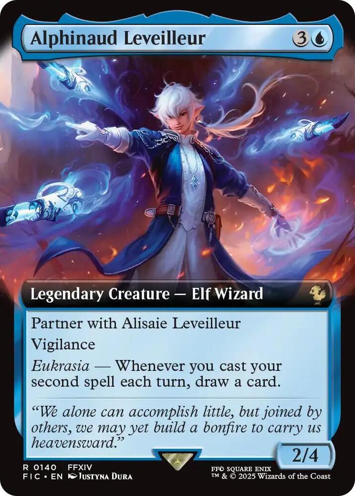 Alphinaud Leveilleur Extended Art (Commander: FINAL FANTASY) 