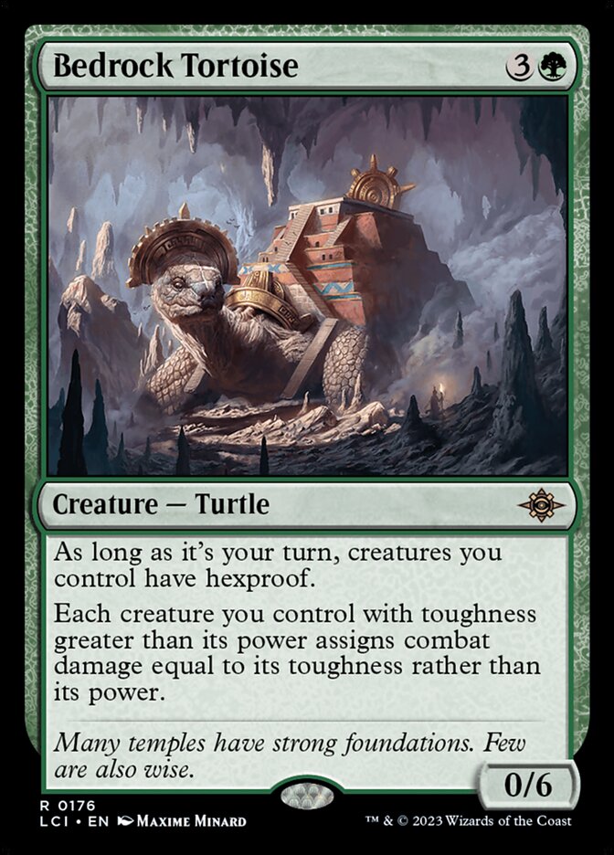 Bedrock Tortoise 176/291 (The Lost Caverns of Ixalan) 
