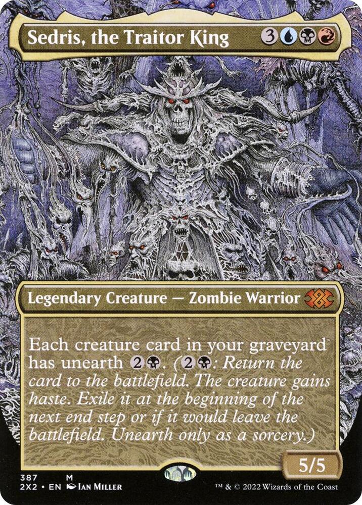 Sedris the Traitor King Borderless (Double Masters 2022) 