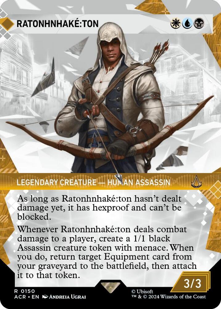 Ratonhnhaketon Showcase (Universes Beyond: Assassin's Creed) 