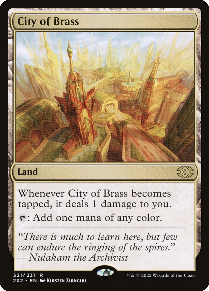City of Brass 321 (Double Masters 2022) 
