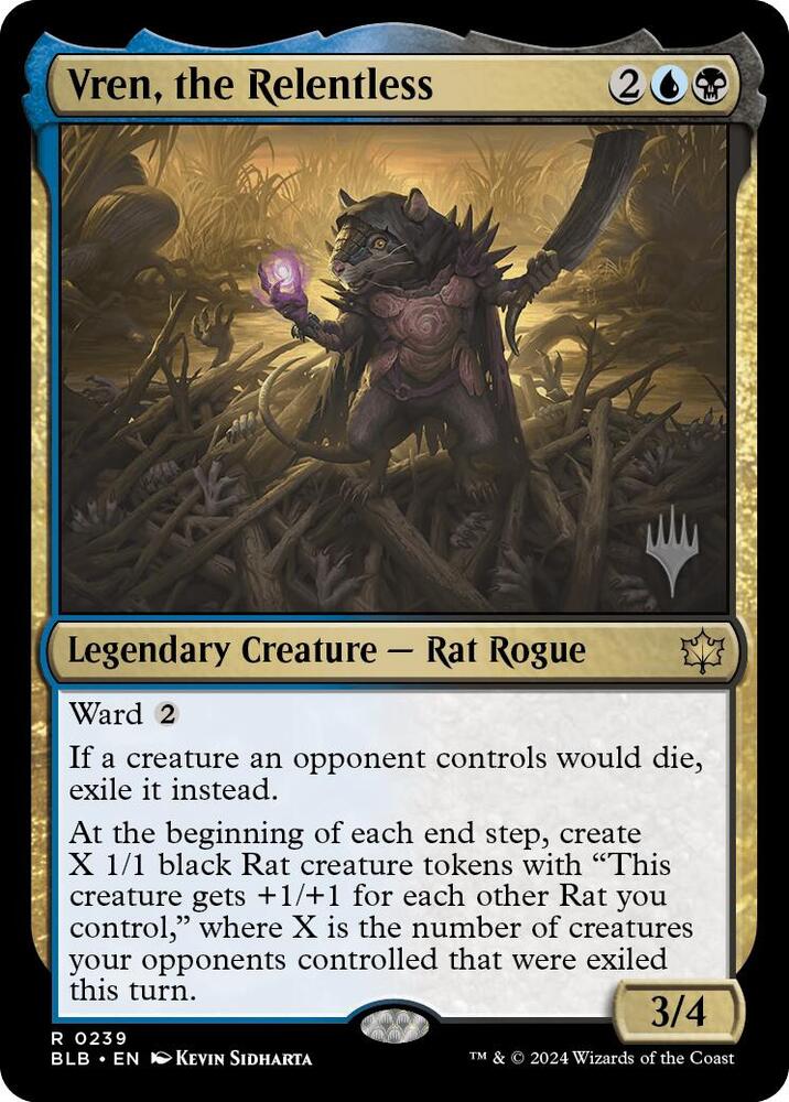Vren the Relentless (Promo Pack: Bloomburrow) 