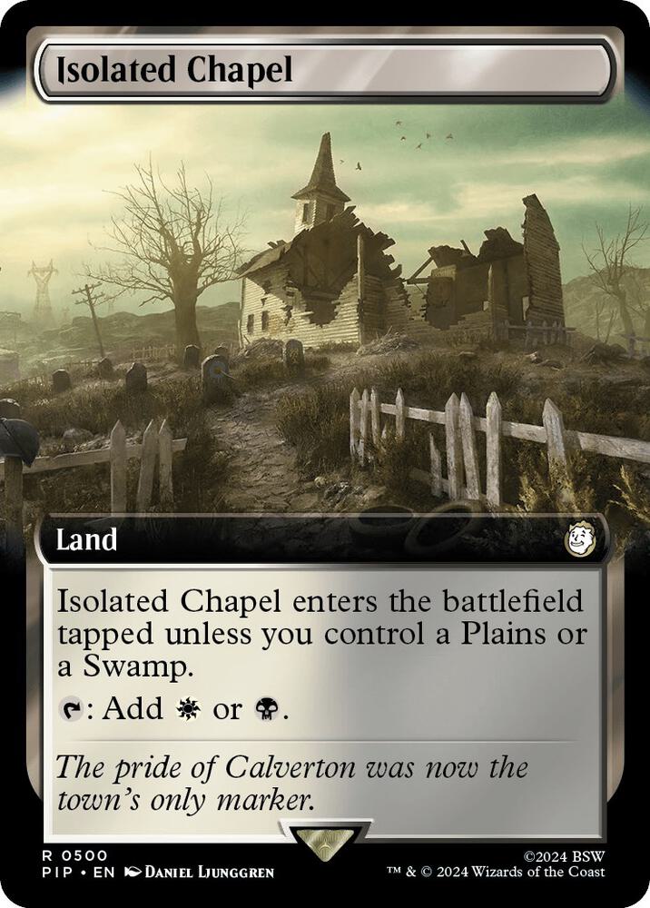Isolated Chapel 500/326 (Universes Beyond: Fallout)  - Extended Art