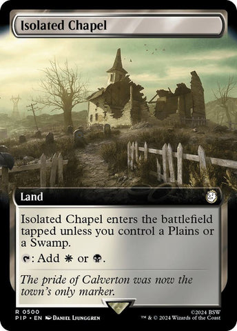 Isolated Chapel 500/326 (Universes Beyond: Fallout)  - Extended Art