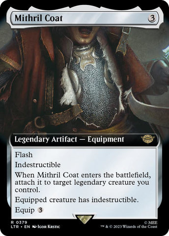 Mithril Coat Extended Art (Universes Beyond: The Lord of the Rings: Tales of Middle-earth) 