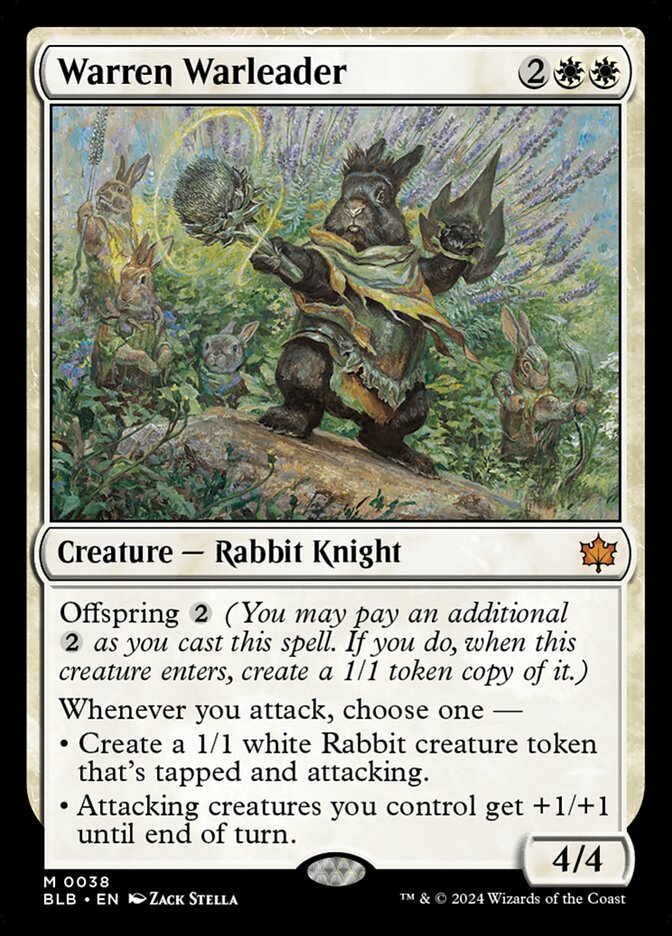 Warren Warleader (Bloomburrow) 