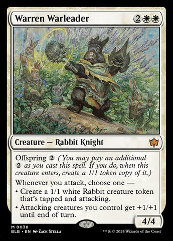 Warren Warleader (Bloomburrow) 