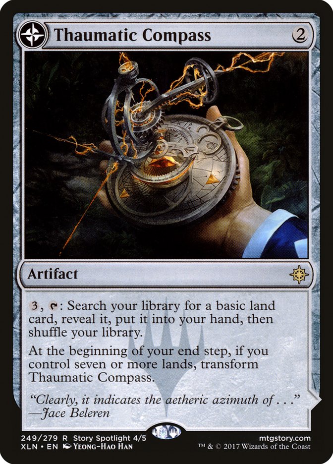 Thaumatic Compass // Spires of Orazca 249/279 (Ixalan) 